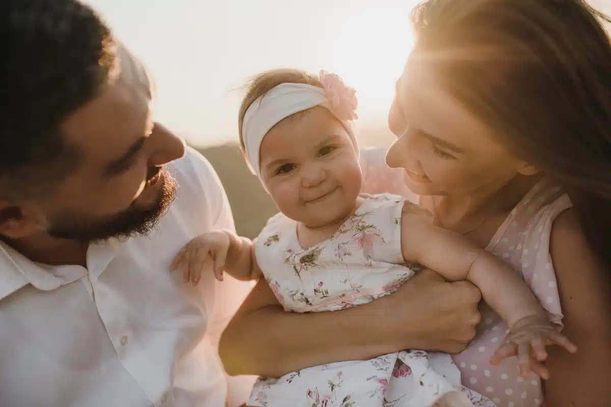 famille  bébé