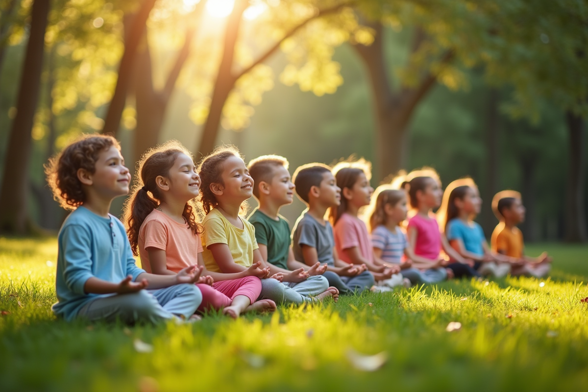 méditation enfants