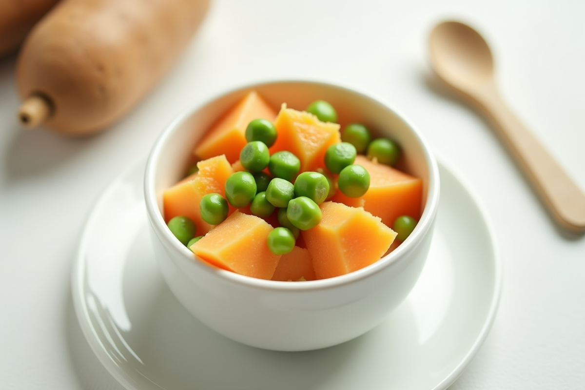 bébé légumes