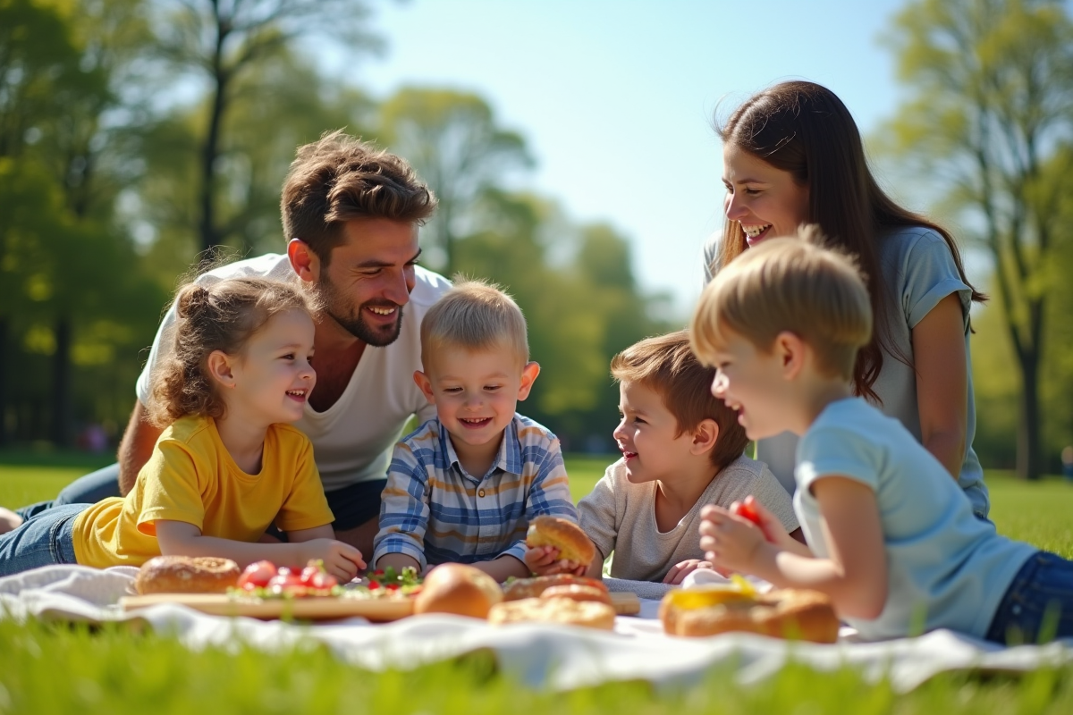 enfants souriants
