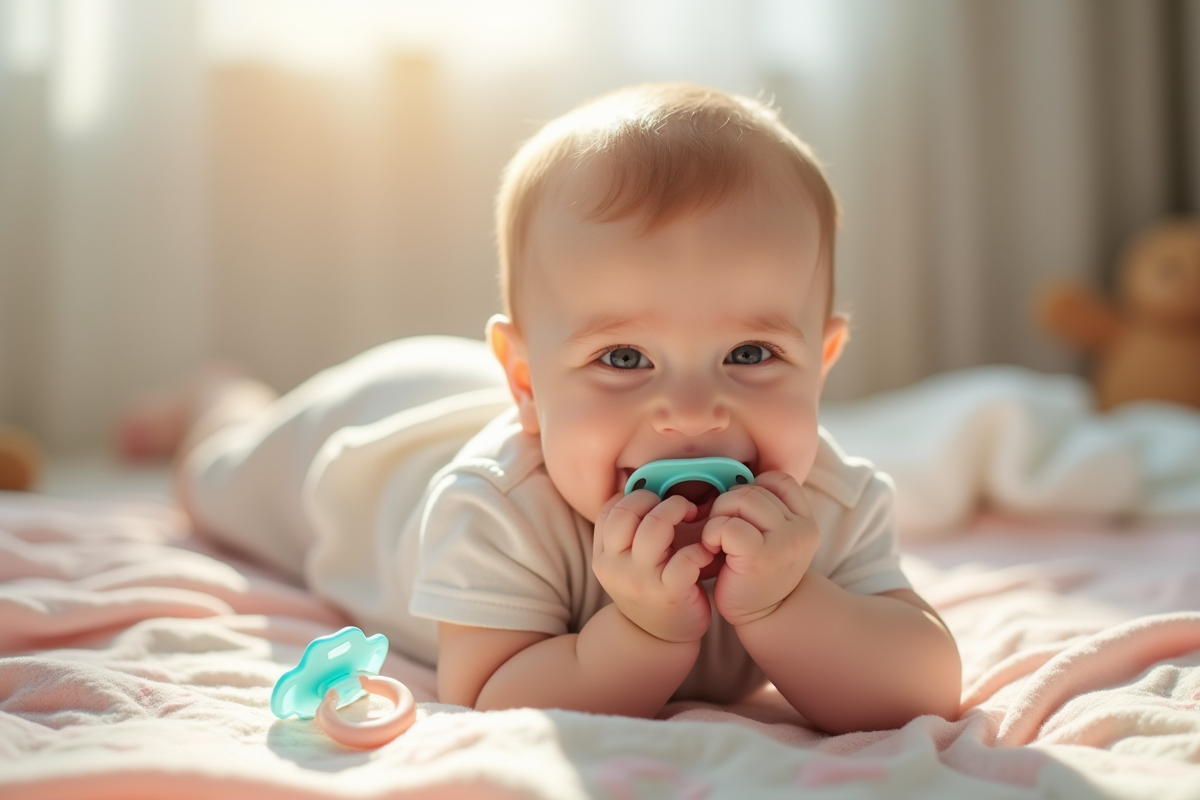 bébé tétine